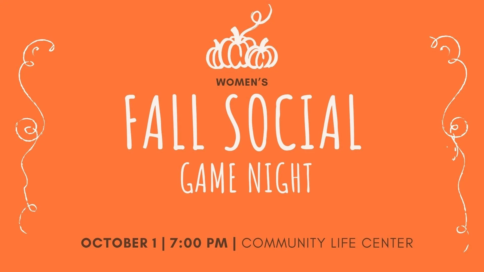 Women's Fall Social