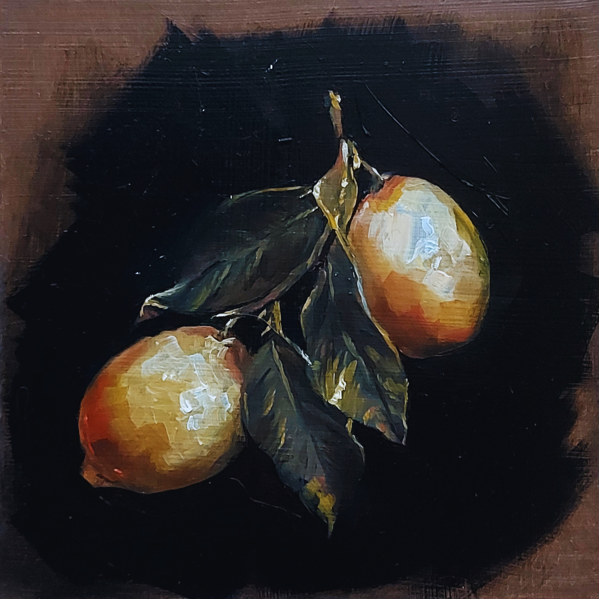 Brushstrokes Study No.2 : Lemons