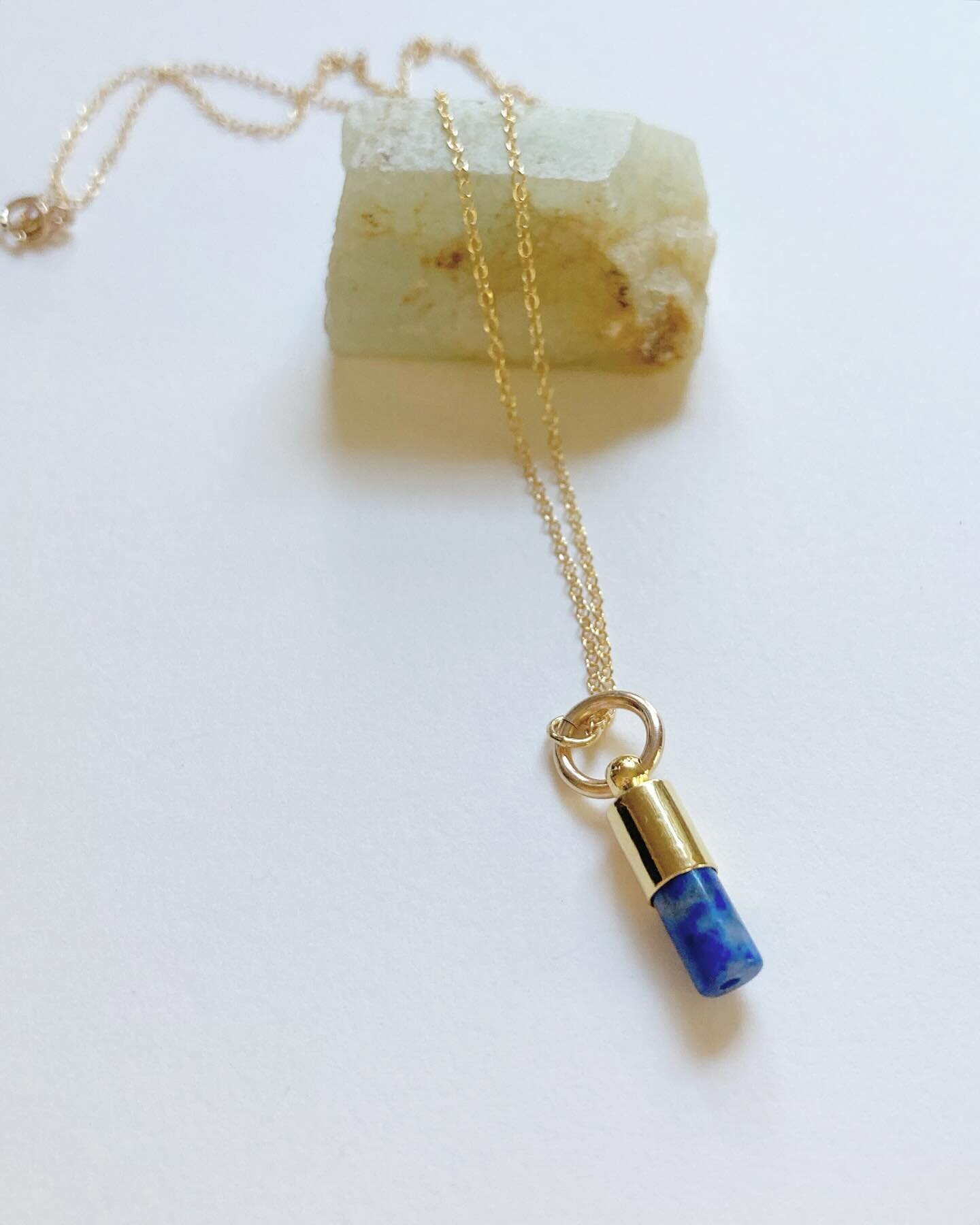 I&rsquo;m so grateful to be sending out designs this week, including the new Moment necklace pictured here, to shops across the country. Check out my work in-person at these lovely places! 
@kempermuseum @wishgiftco @fitzbennetthome @o_suzannah @_lef