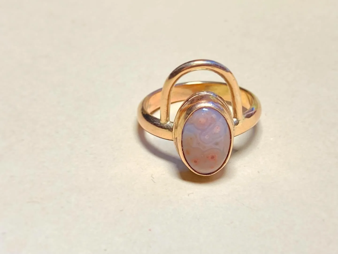 Amidst the madness of the holiday season, I decided to do something I haven&rsquo;t done in a long time: make a ring to keep, featuring my true love Ocean Jasper. I am smitten, and I suspect there will be similar designs in the future.