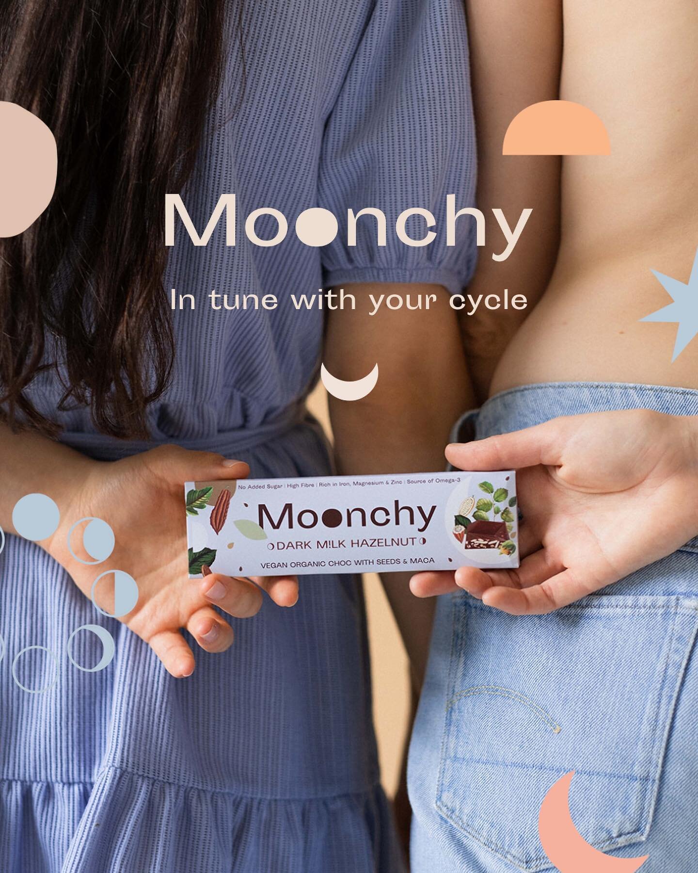 🌙 After enduring the most challenging year of my life, we finally made it. I&rsquo;m happy to announce the relaunch of Moonchy Bars, now better than ever before ✨

🍫 Indulge in your favourite choc bars with seeds &amp; superfoods designed to suppor