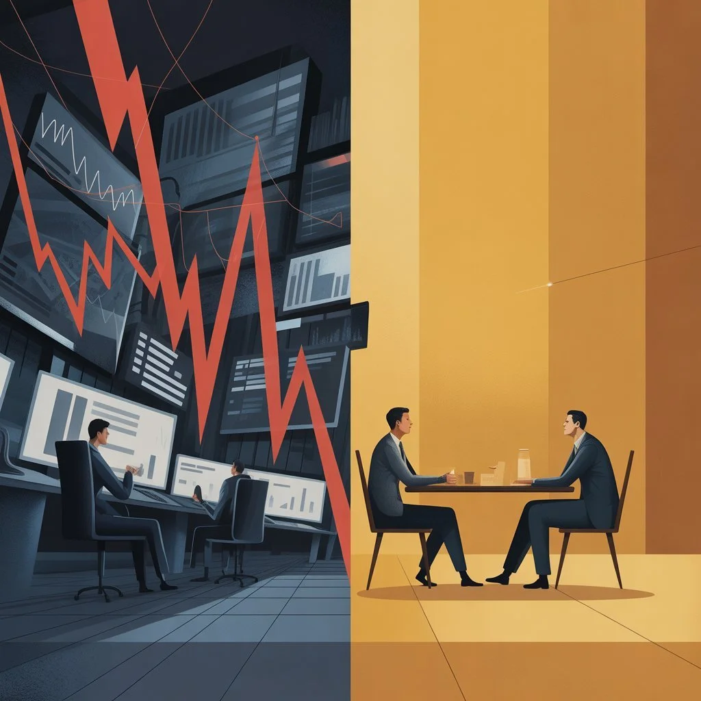 The SaaSpocalypse Was a Public Market Problem. Here’s What It Means for Your Private Sale.