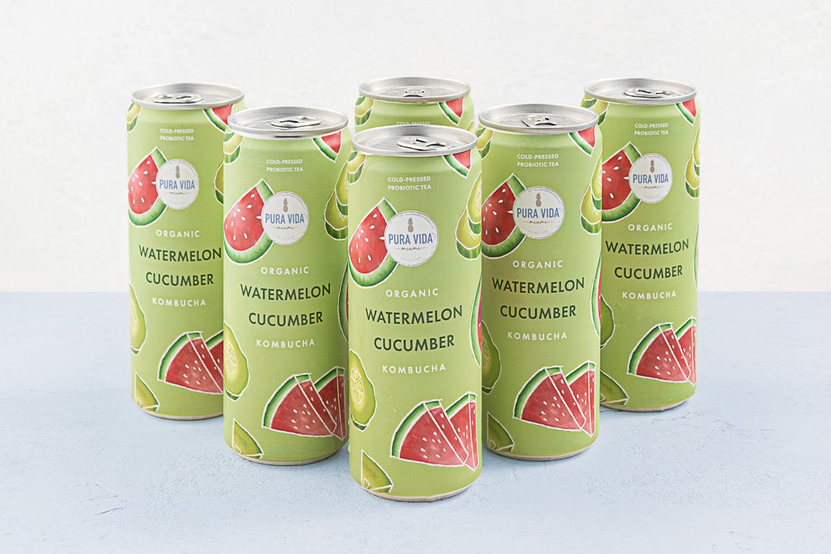 WATERMELON CUCUMBER KOMBUCHA PACK