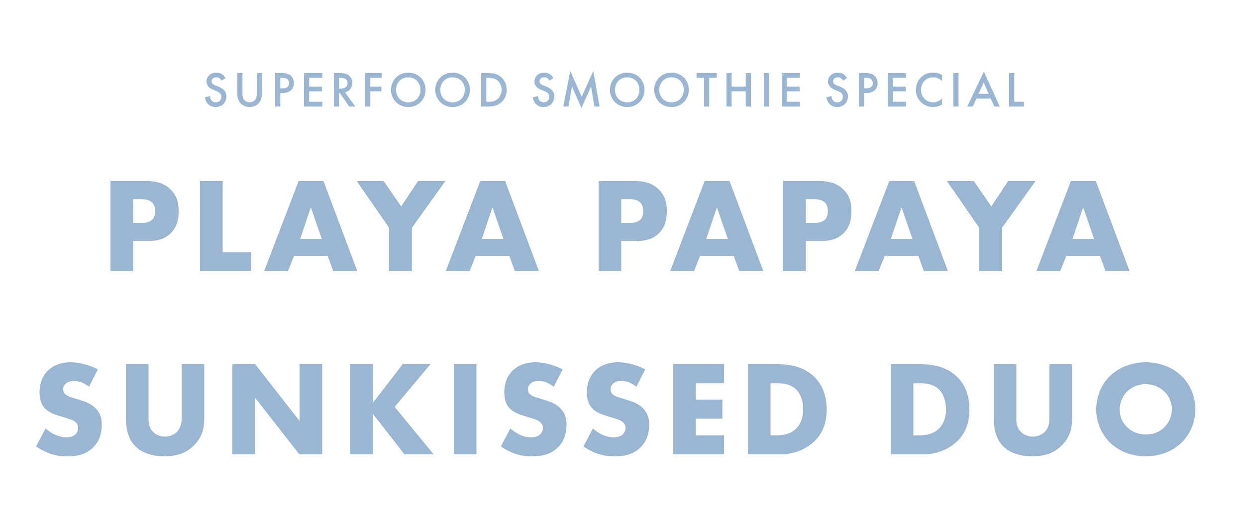 Playa Papaya Sunkissed Duo