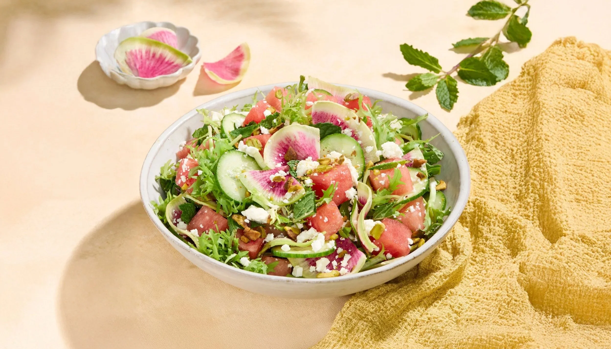 Watermelon Mint Salad