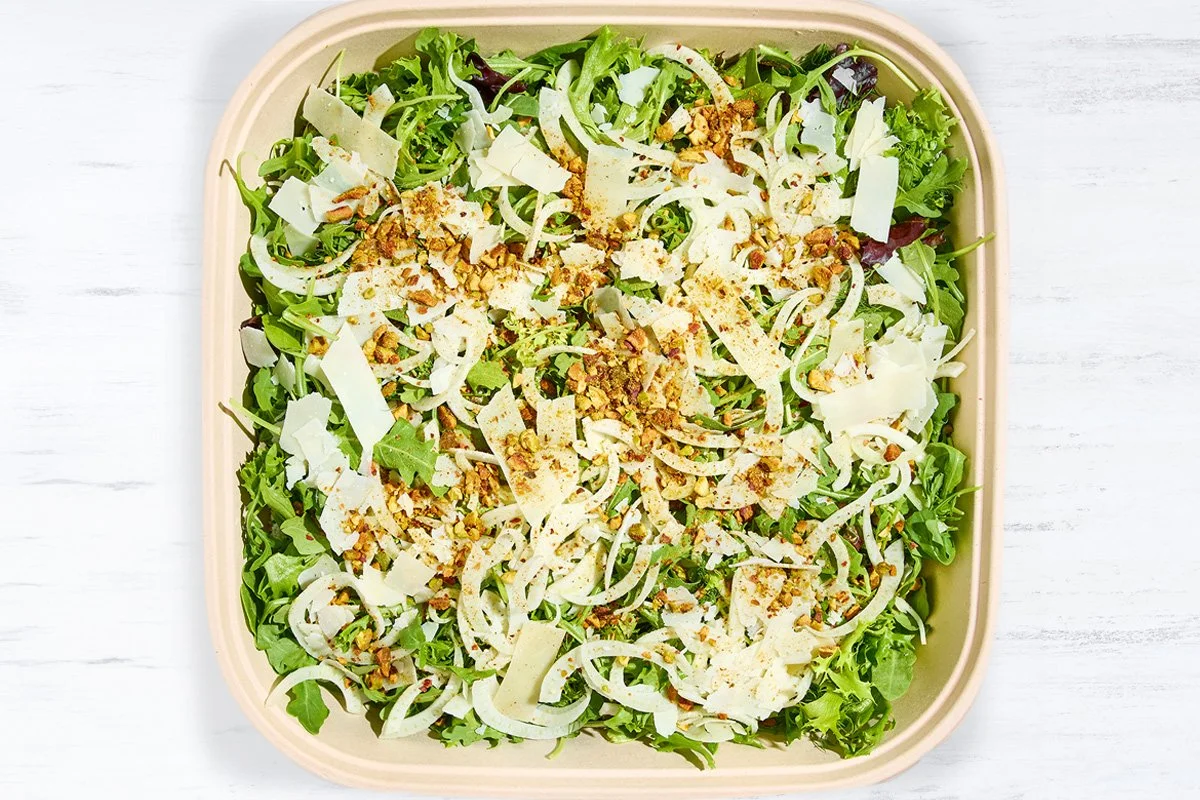 Fennel Pistachio Salad family style