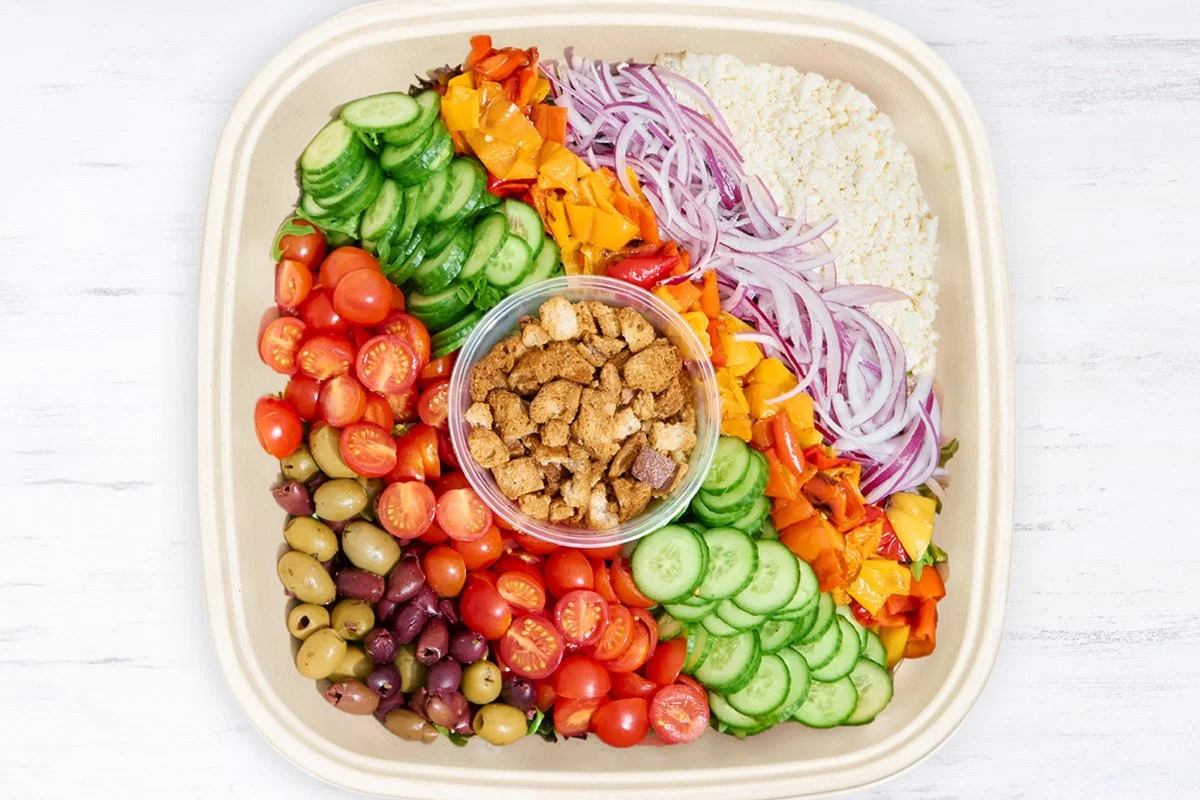 THE GREEK SALAD PLATTER