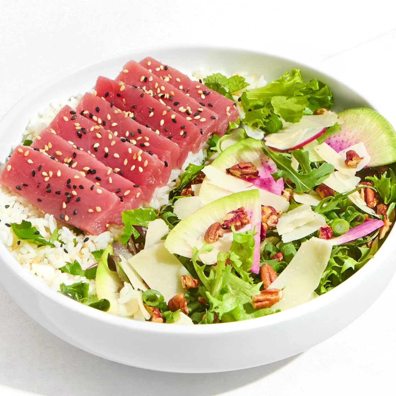 RAW WILD TUNA PLATE