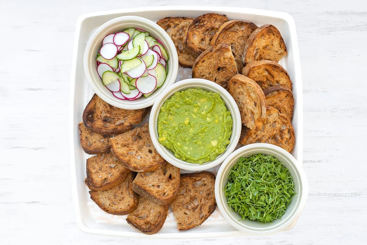 AVOCADO SMASH PLATTER