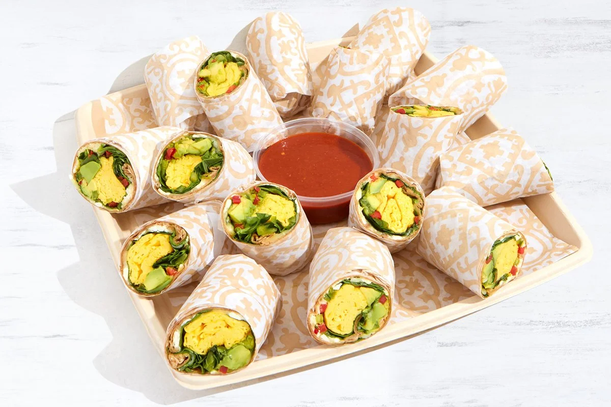 FIRE EGG WRAP PLATTER