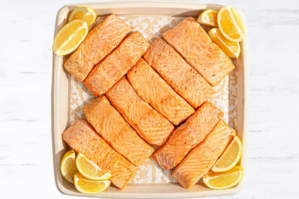 ROASTED SALMON PROTEIN PLATTER