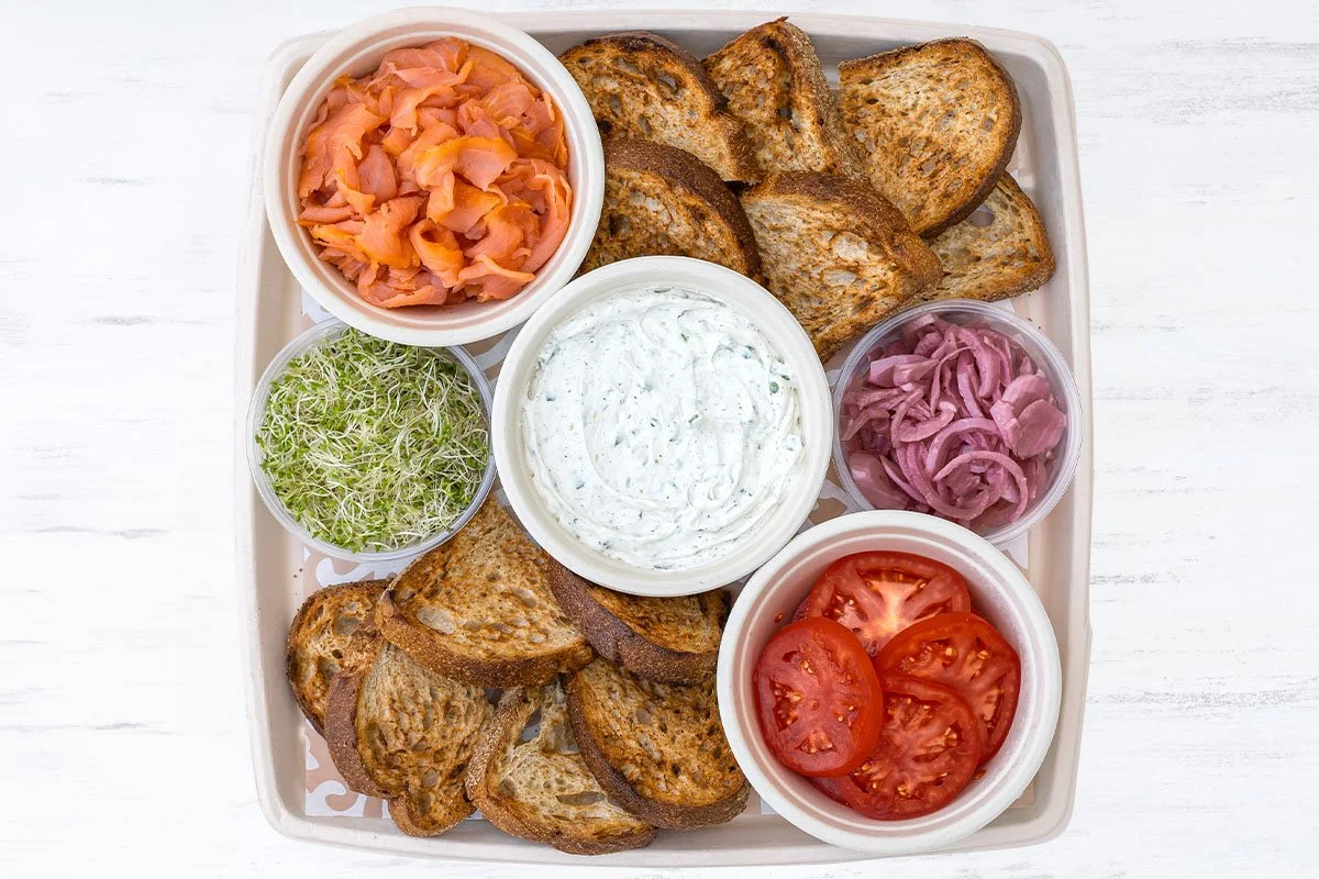 THE NEW YORKER TOAST PLATTER