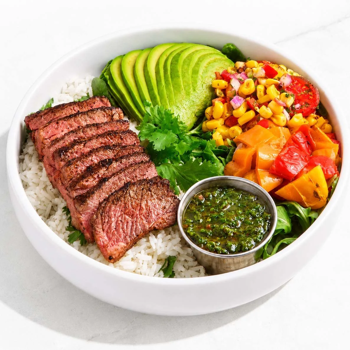 SUNSET STEAK BOWL