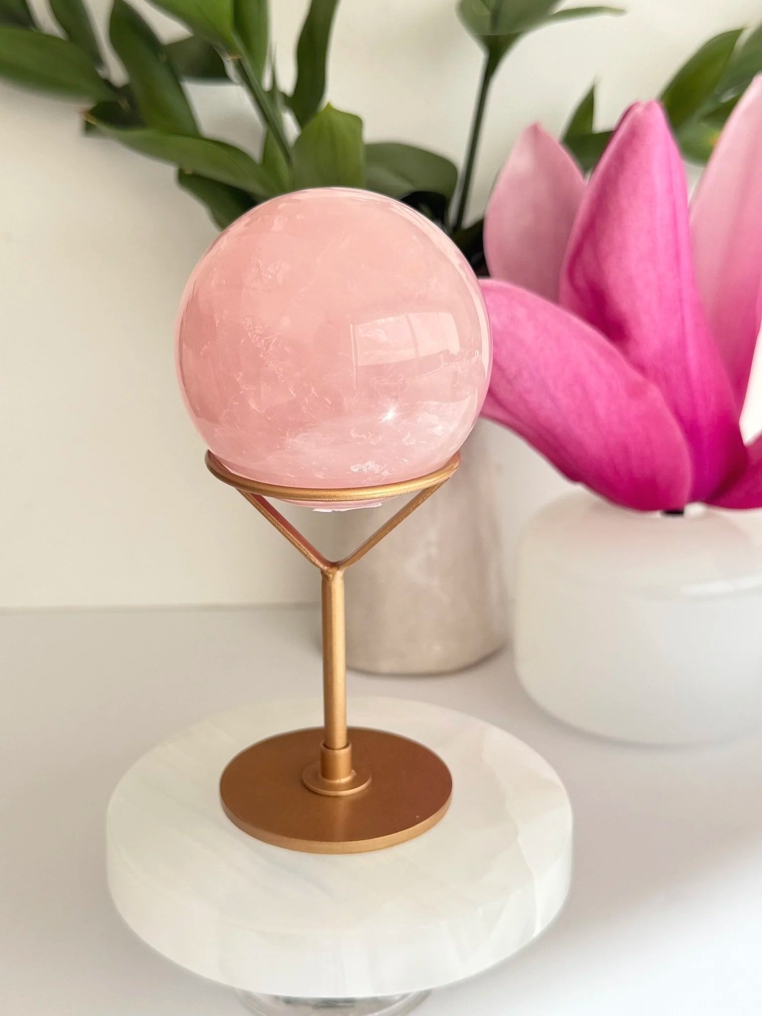 Rose Quartz Sphere