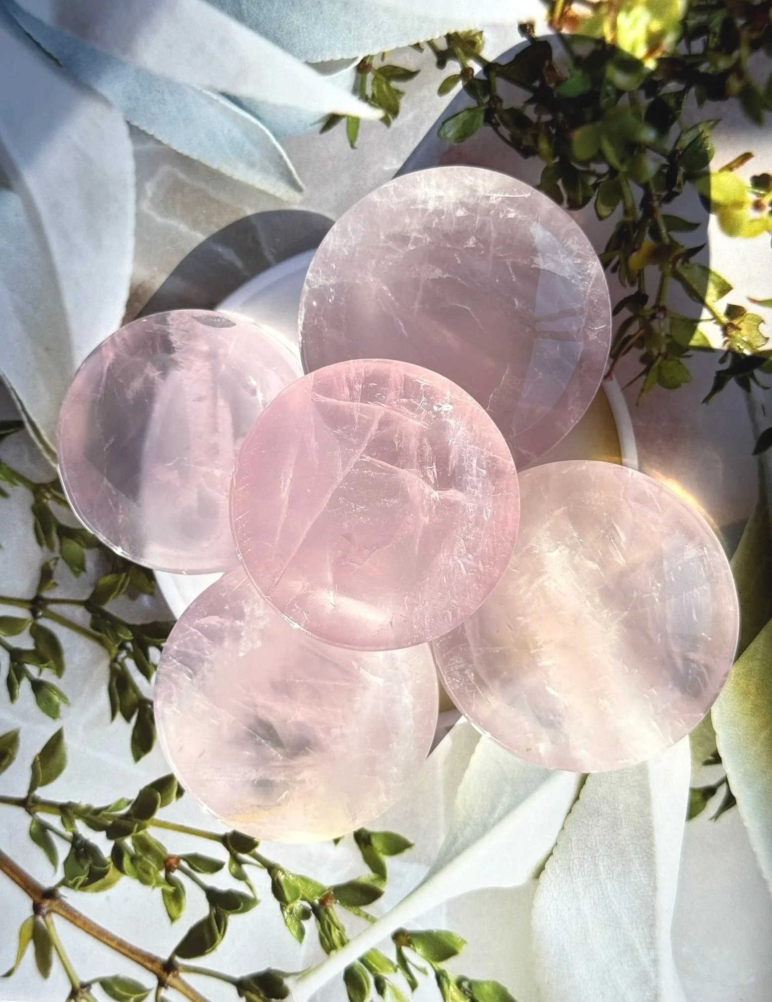 Rose Quartz Bowls