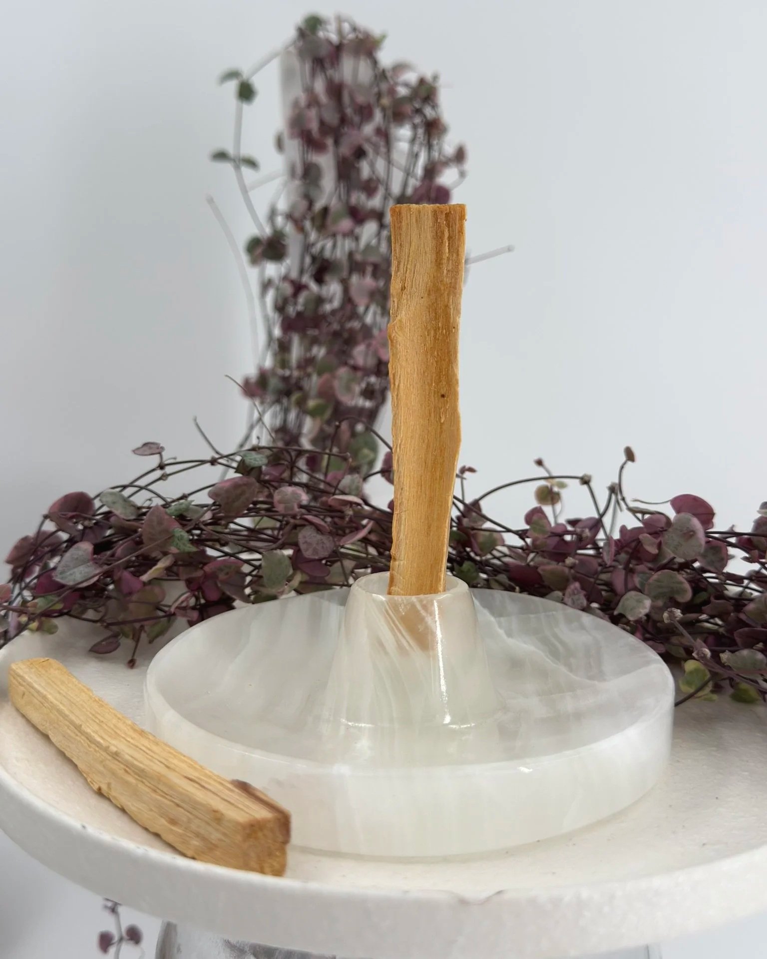 Mexican White Onyx Holder