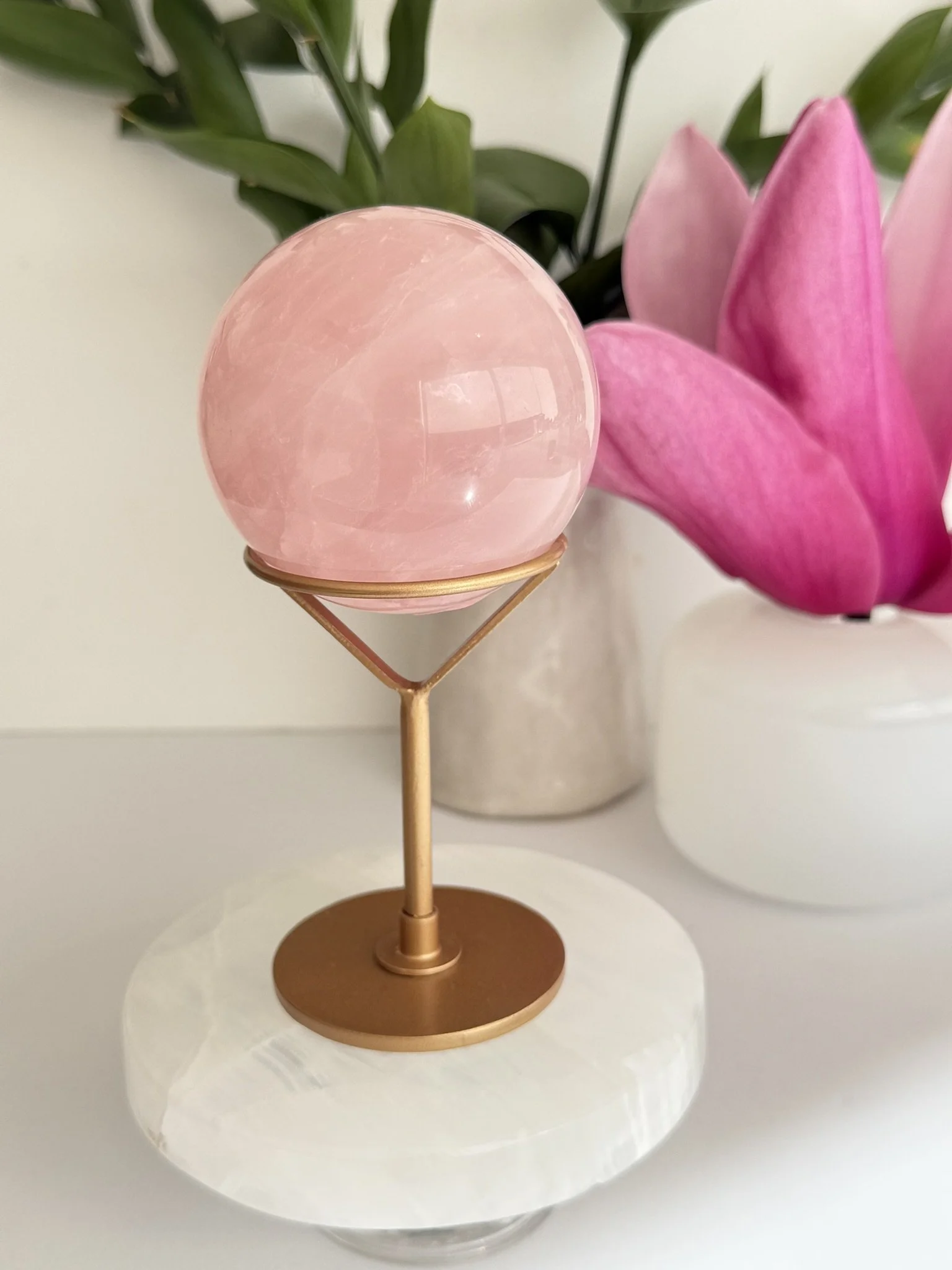 Rose Quartz Sphere