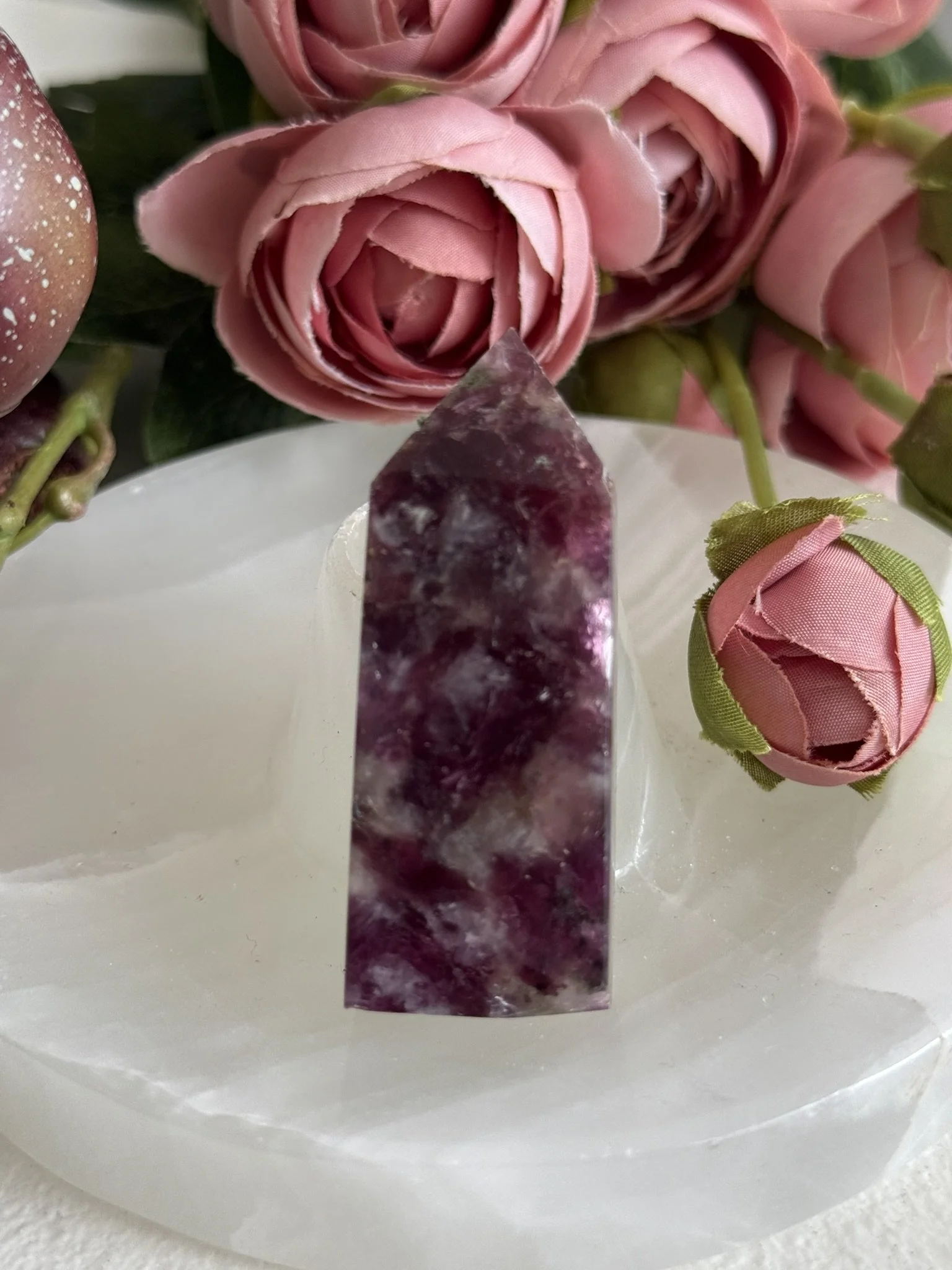 Pink Tourmaline Point