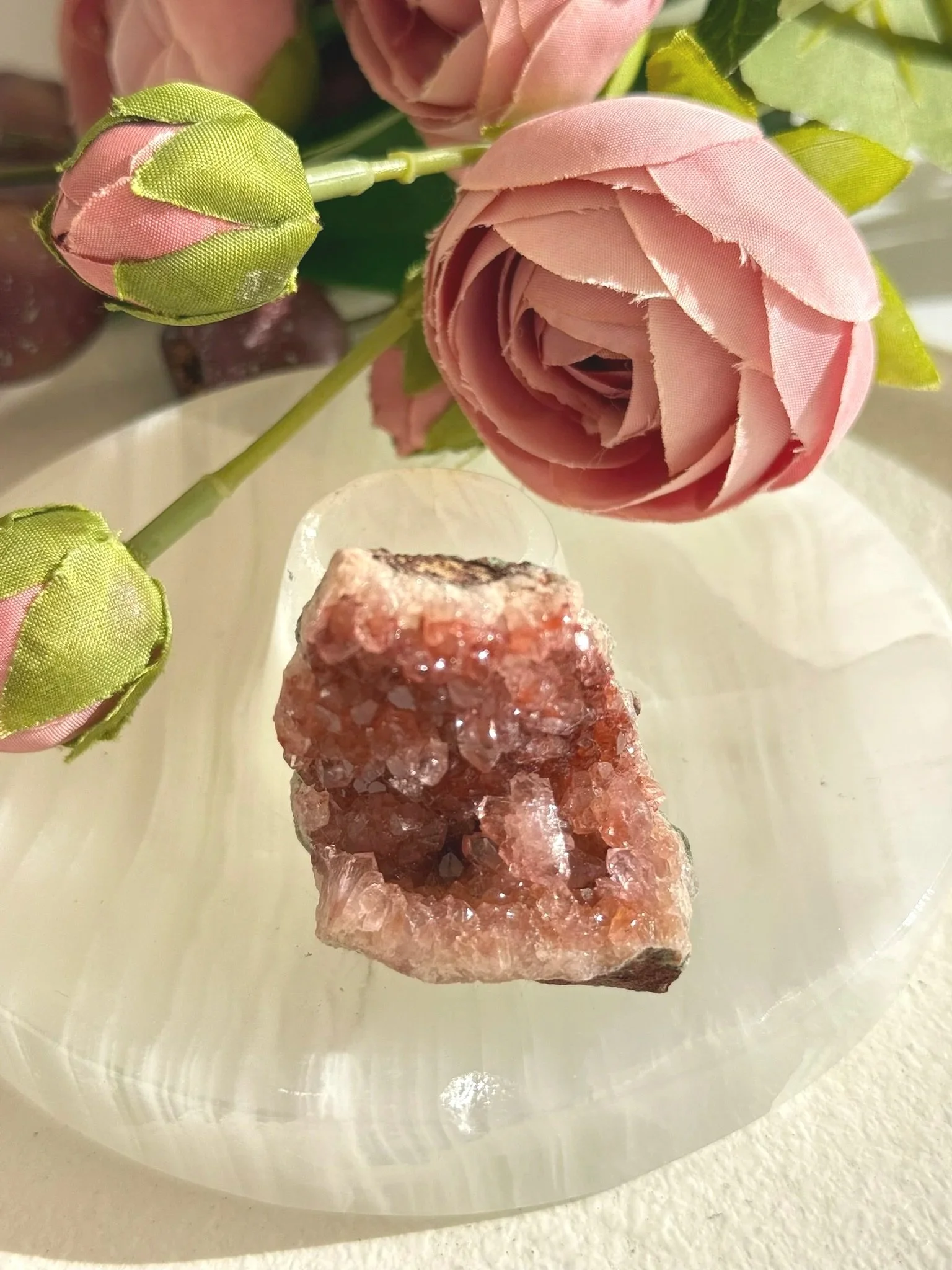Pink Amethyst Mini Geode