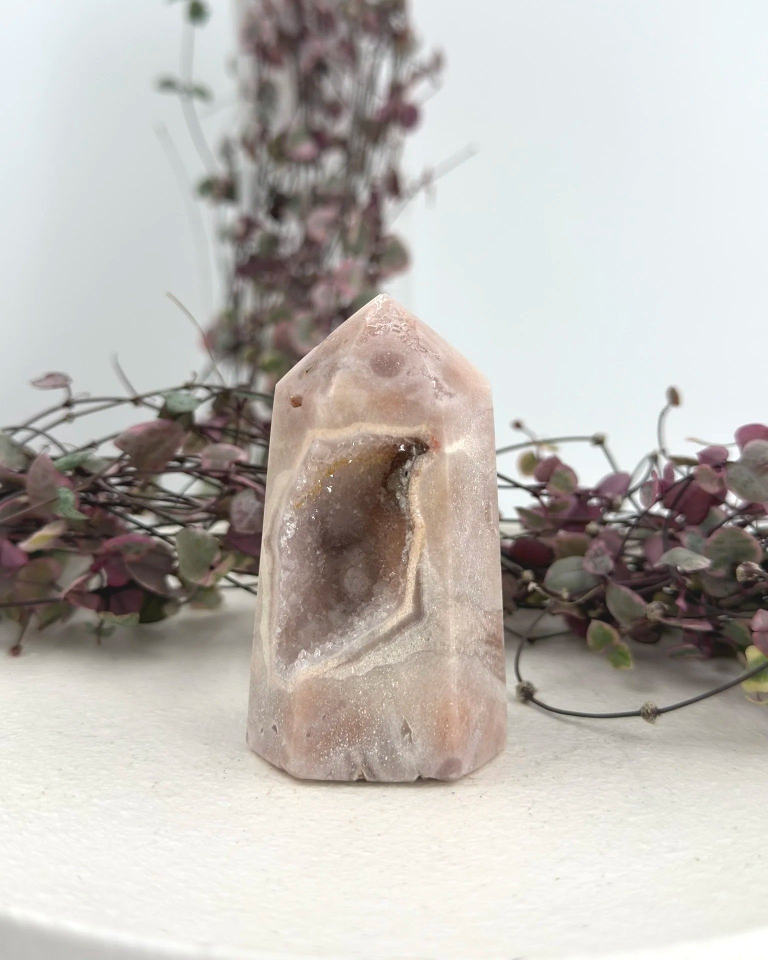 Pink Amethyst  Tower