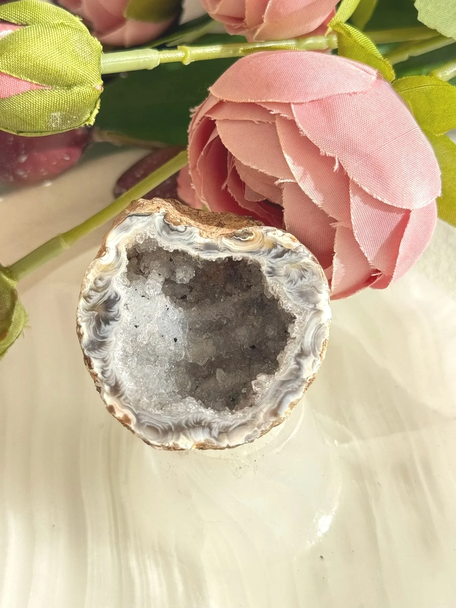 Mexican Agate Geode