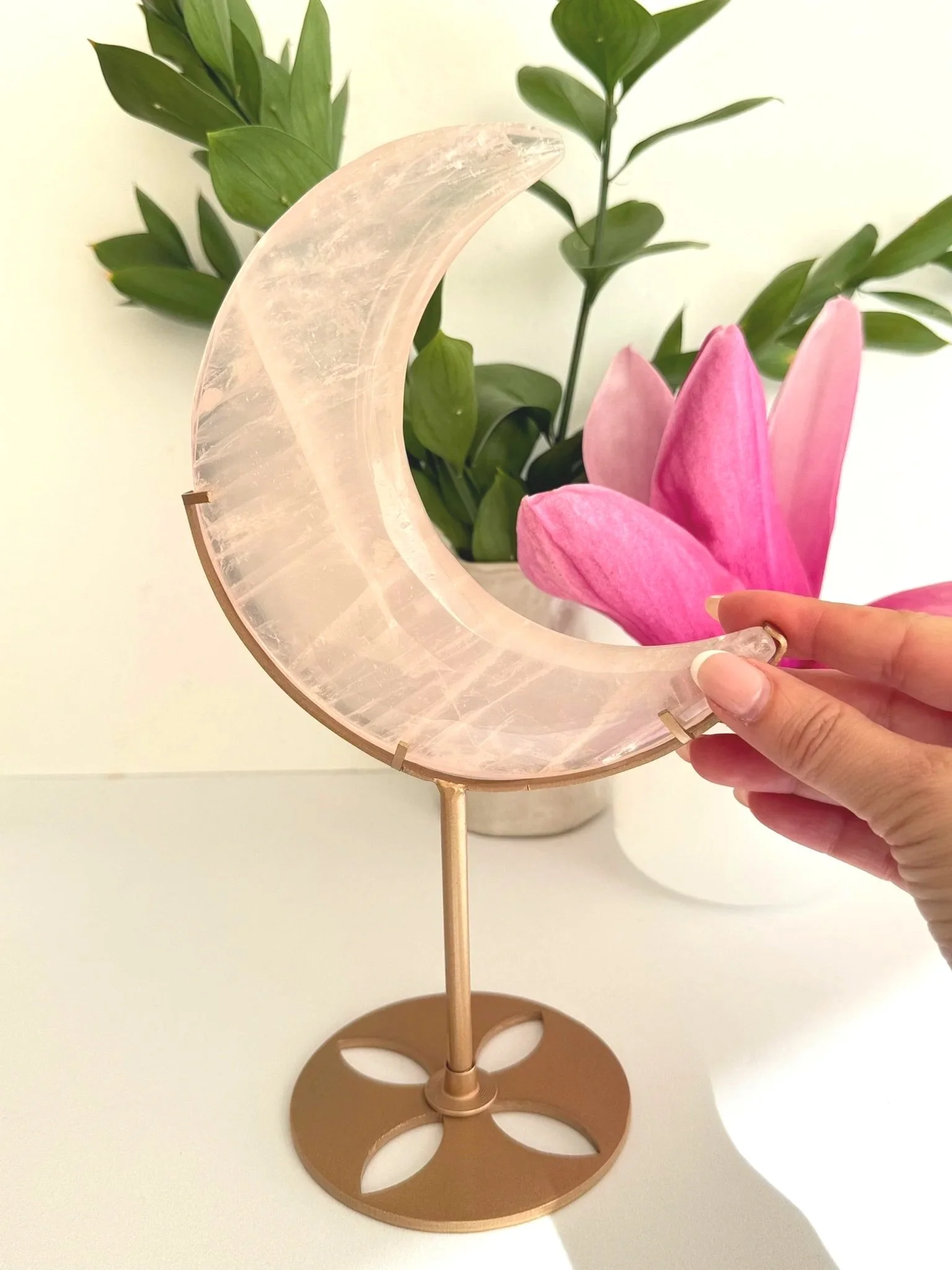 Rose Quartz Moon