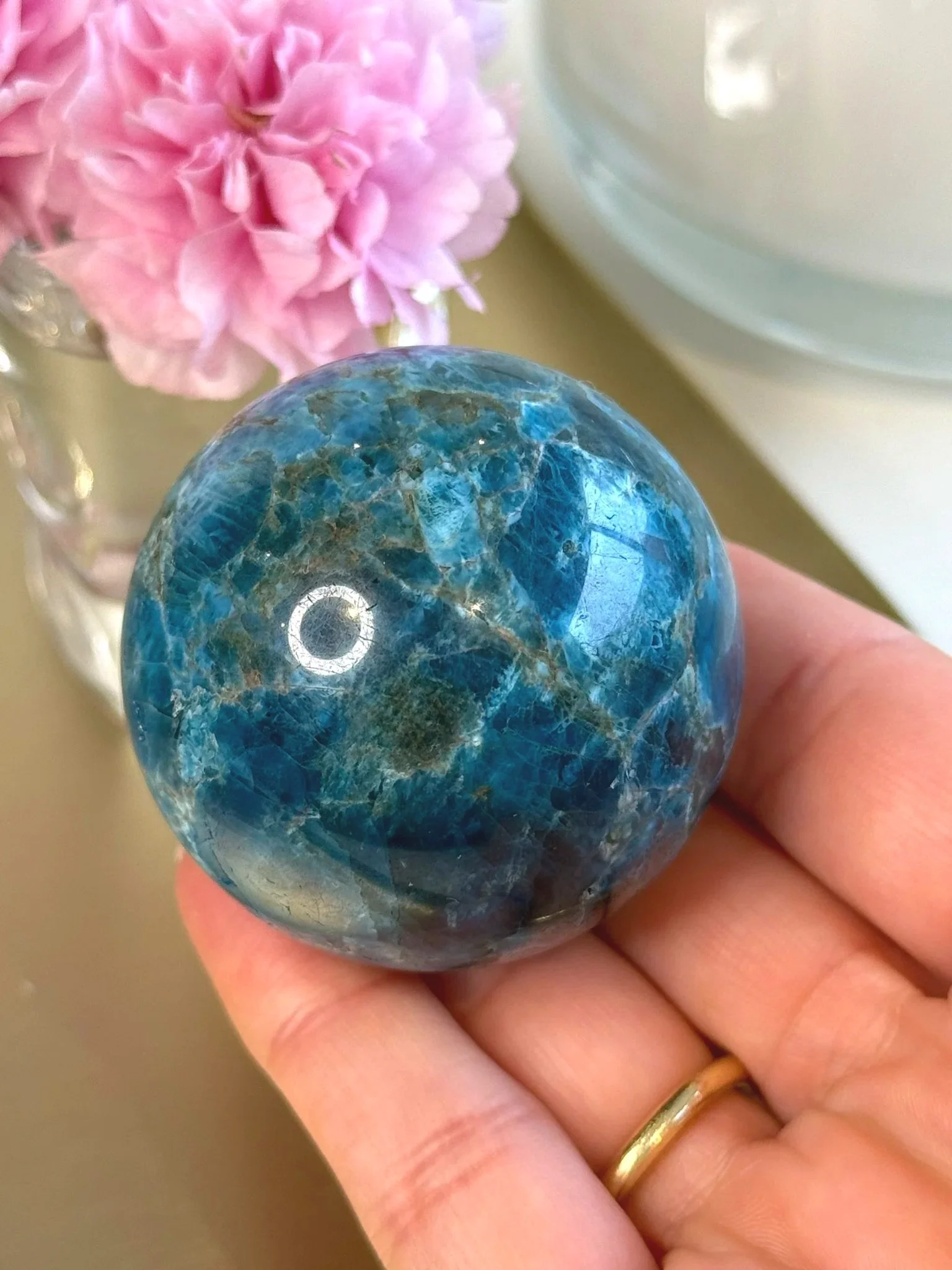 Blue Apatite