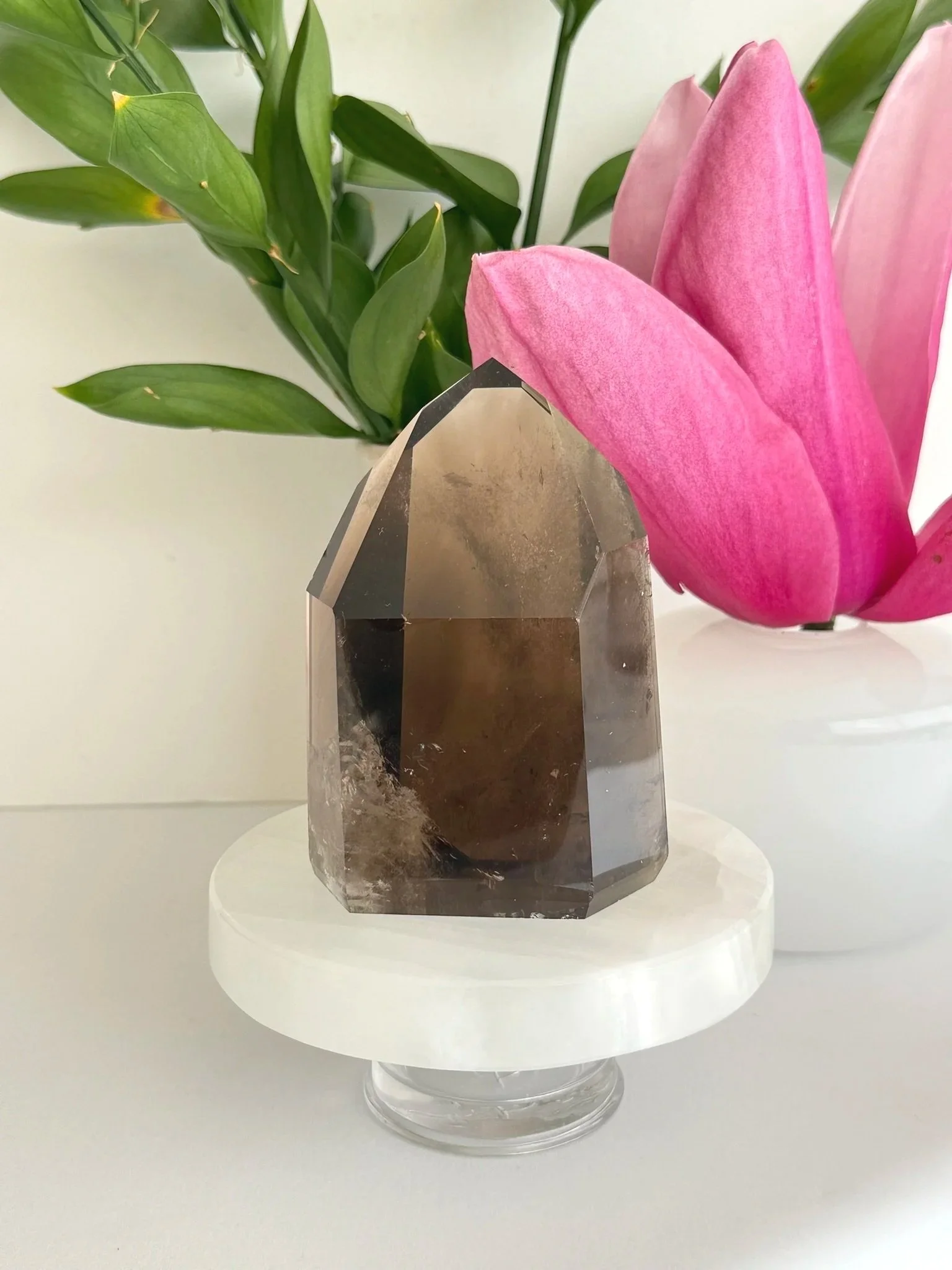 Smoky Quartz Tower