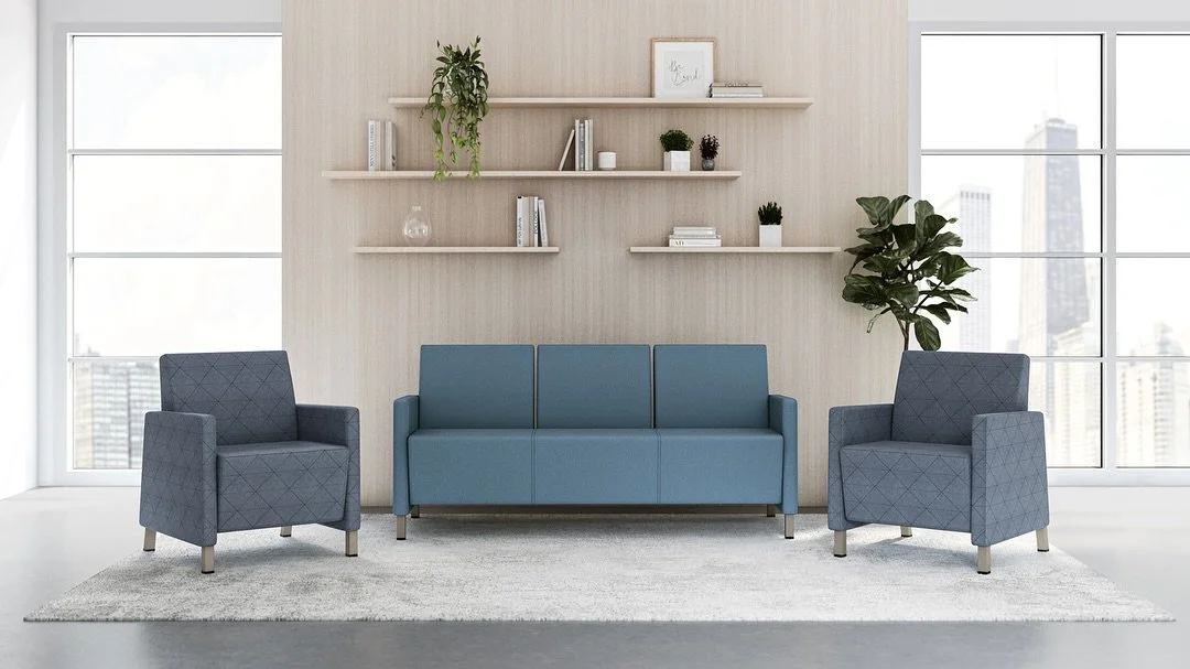 KNU&rsquo;s healthcare solutions bring visual unity and refined comfort to patient and family spaces.

#healthcarefurniture #healthcaredesign #getknu #sayitNEW #patientspaces #ametro