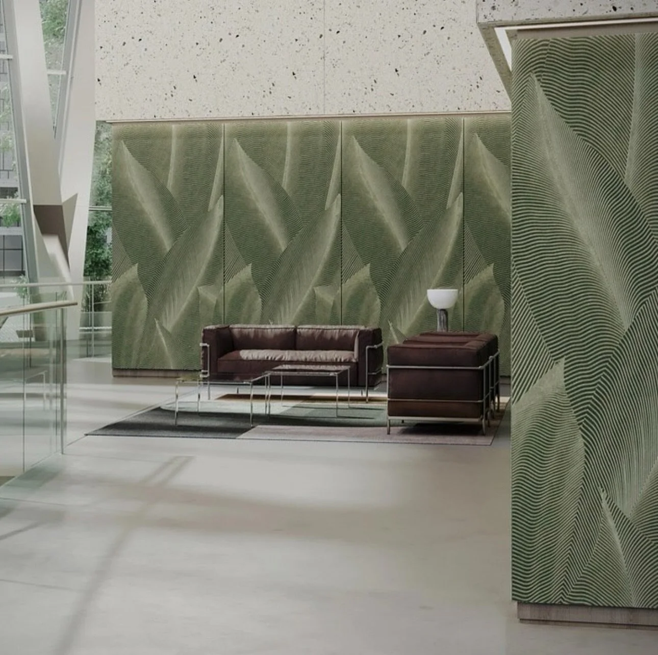 The color green symbolizes nature, growth, renewal, health, and harmony 🍃

Introducing Greenveil &mdash; one of the newest patterns in the Layers of Nature collection from @moz_designs. This design showcases a lush interpretation of layered leaves, 