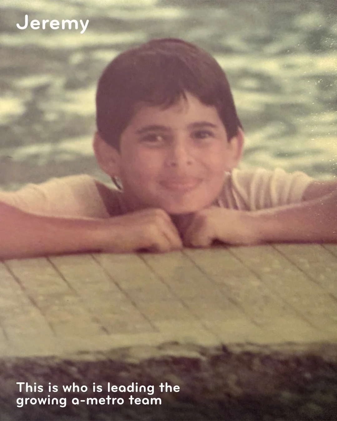 Meet the baby faces of a-metro! We had to jump on this fun + nostalgic trend 👶🏼✨