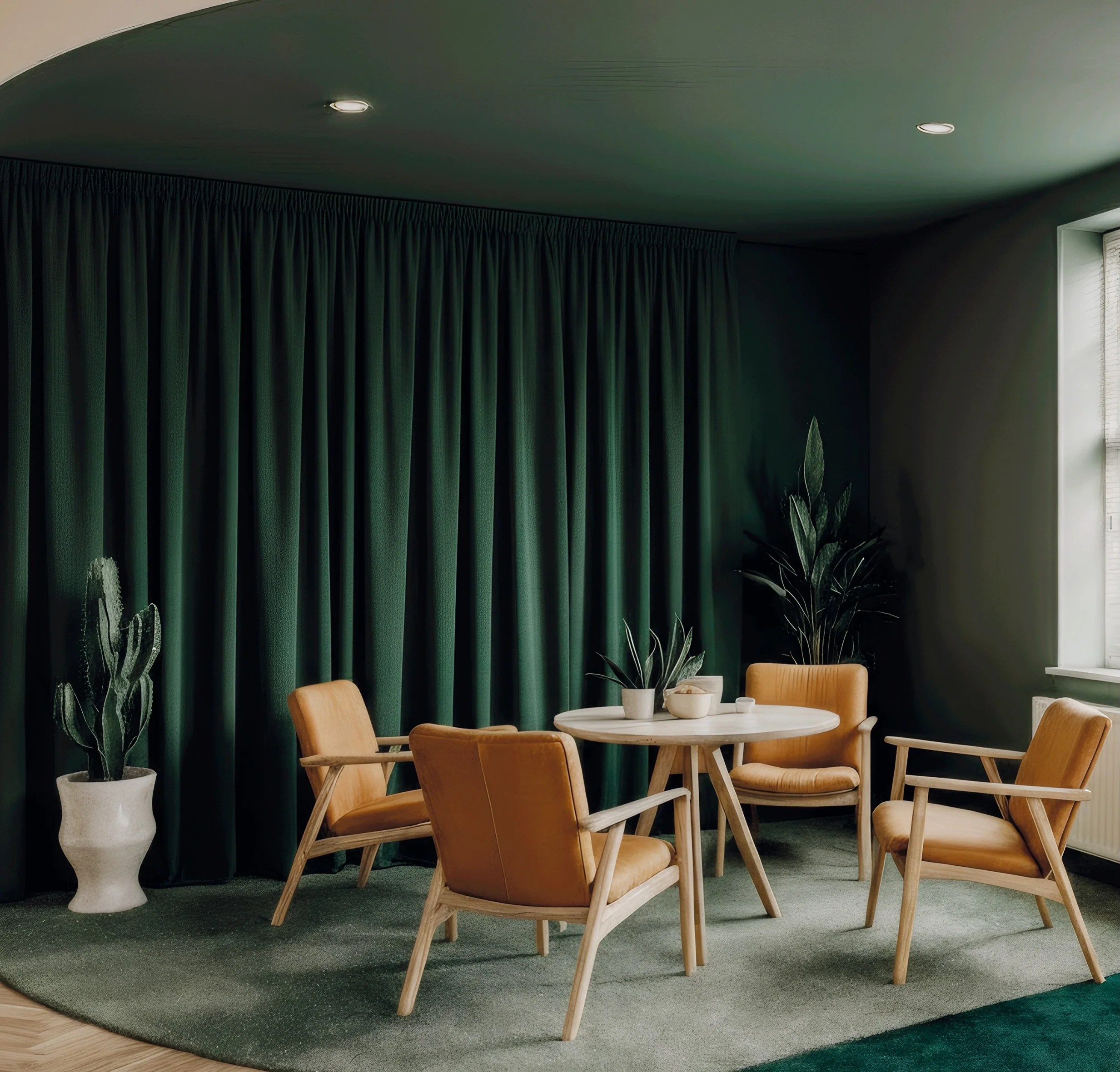 📸 We love this image of Snowsound&rsquo;s Acoustic Drapery on display in this setting.

Make plans to visit Snowsound&rsquo;s new space at NeoCon to see their fiber curtains and other acoustic solutions on display!

✨ NeoCon: Where Design Connects
?