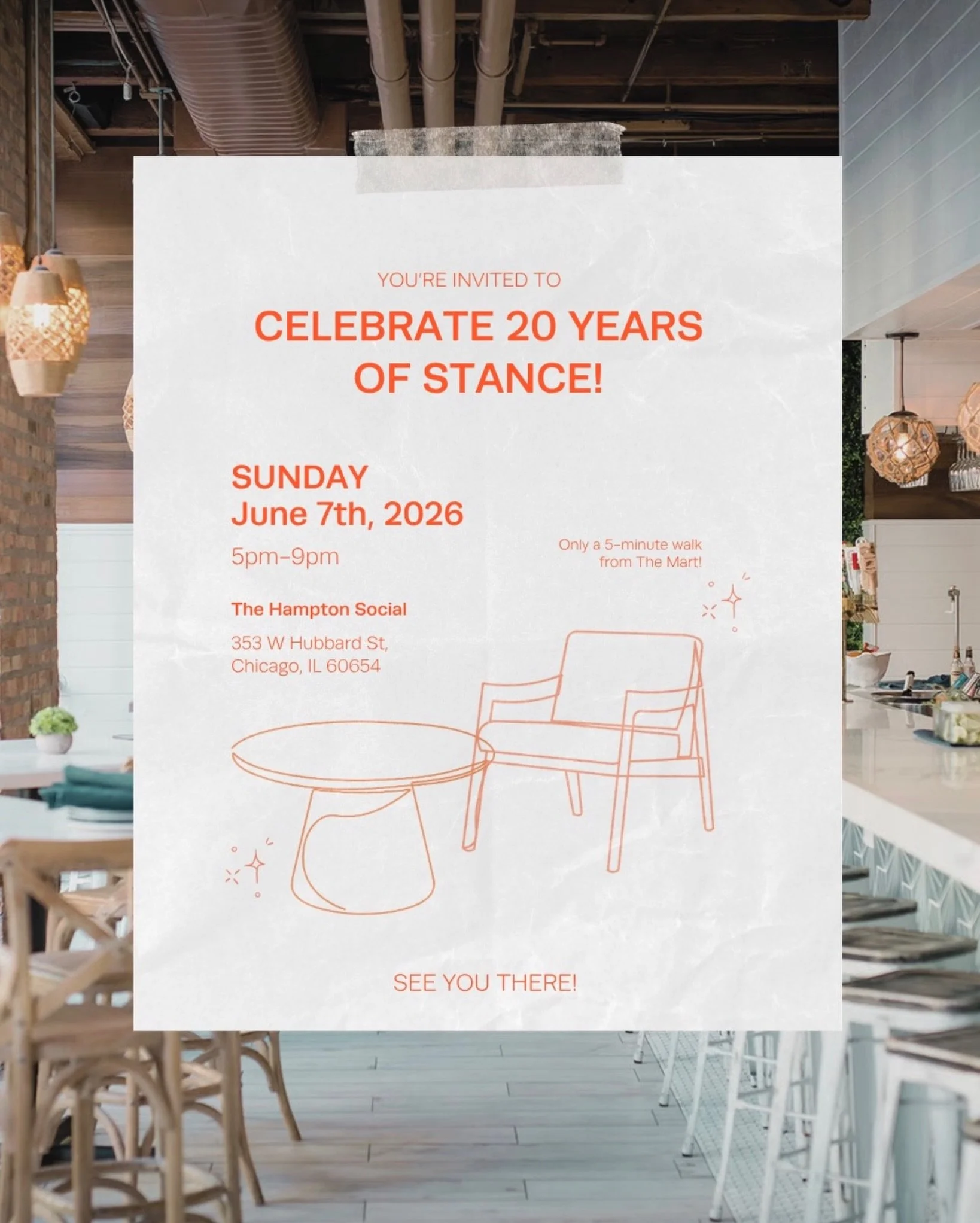 We&rsquo;re excited to celebrate Stance + to see their newest introductions at NeoCon! 🩺✨