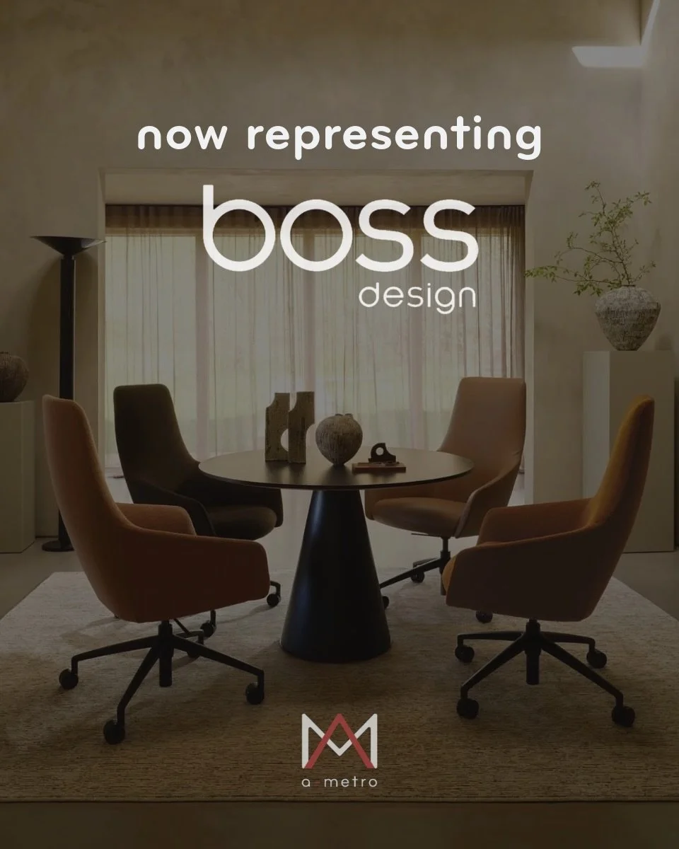 We are excited to represent Boss Design in NY and NJ!

Boss Design believes that design should enrich the human experience, shaping environments that are beautiful, functional and responsible. Guided by craftsmanship, innovation and integrity, they c