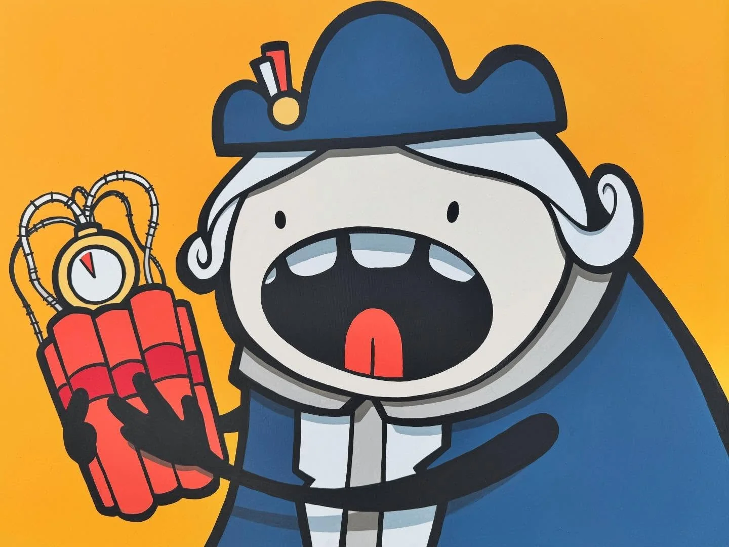 The 11th Hour | latex paint on canvas | 36&rdquo; x 24&rdquo; | DM for price. 

#theend