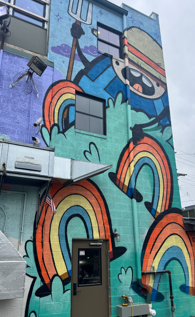 Rainbow Farmer (2025) | Contribution for Spirit Walls | Lawrenceville, Pittsburgh, PA