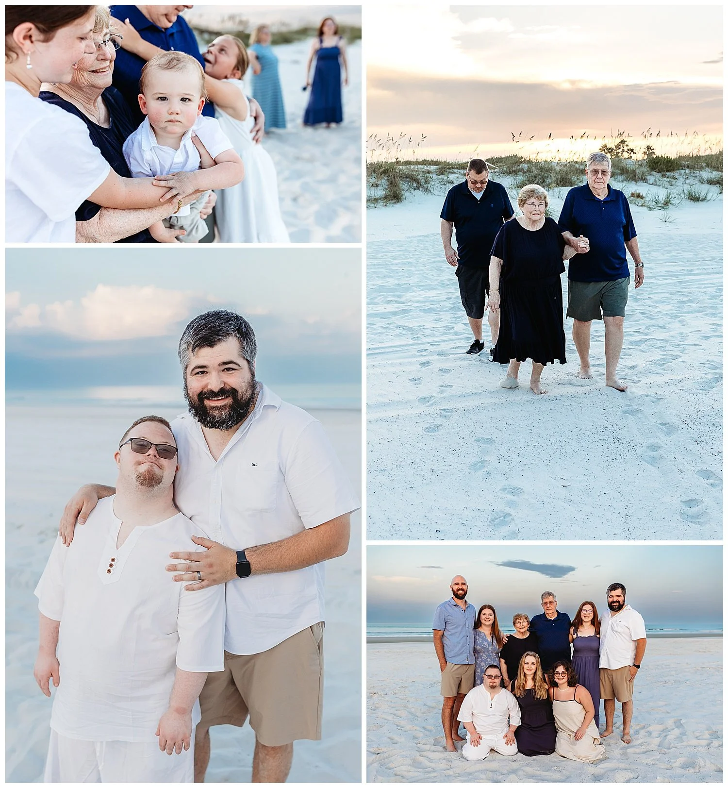 we will capture a blend of posed and candid images during your vacation session in the area