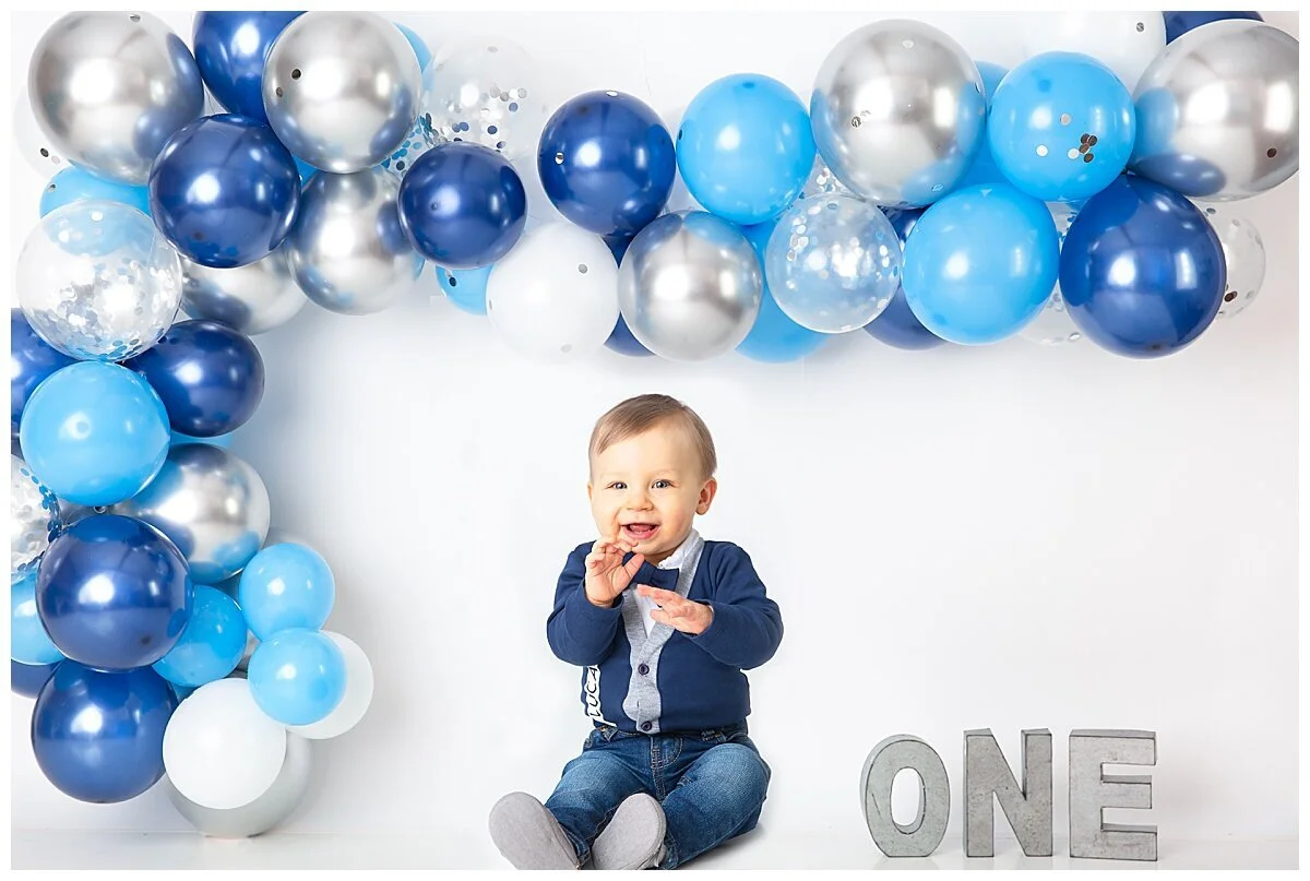 simple first birthday photos
