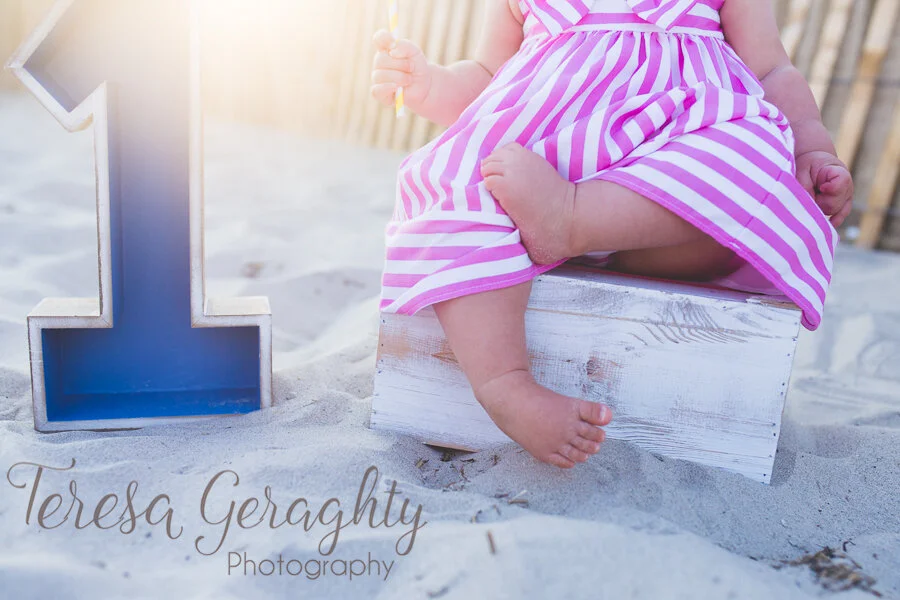 Long Island Children's photography/ Beach first birthday Session