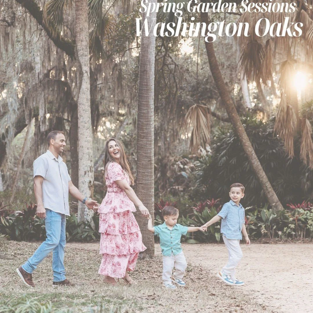 There&rsquo;s a certain quiet that settles into the gardens at Washington Oaks in the evening.
The light softens under the oak trees, the paths begin to empty out, and the whole place feels calm in a way that&rsquo;s hard to explain unless you&rsquo;