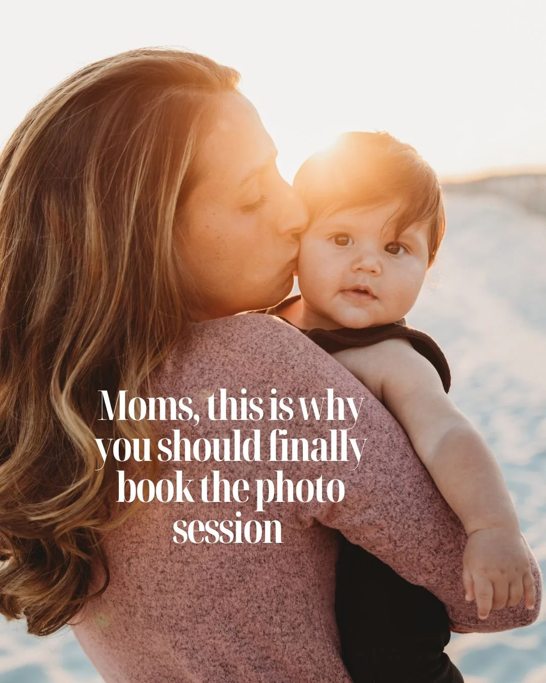 Moms, now is the time to finally book the photo session.
 
Because time feels like it&rsquo;s moving faster lately
Because your kids are changing in ways you can&rsquo;t quite describe
Because you&rsquo;re tired of waiting for everything to feel &ldq