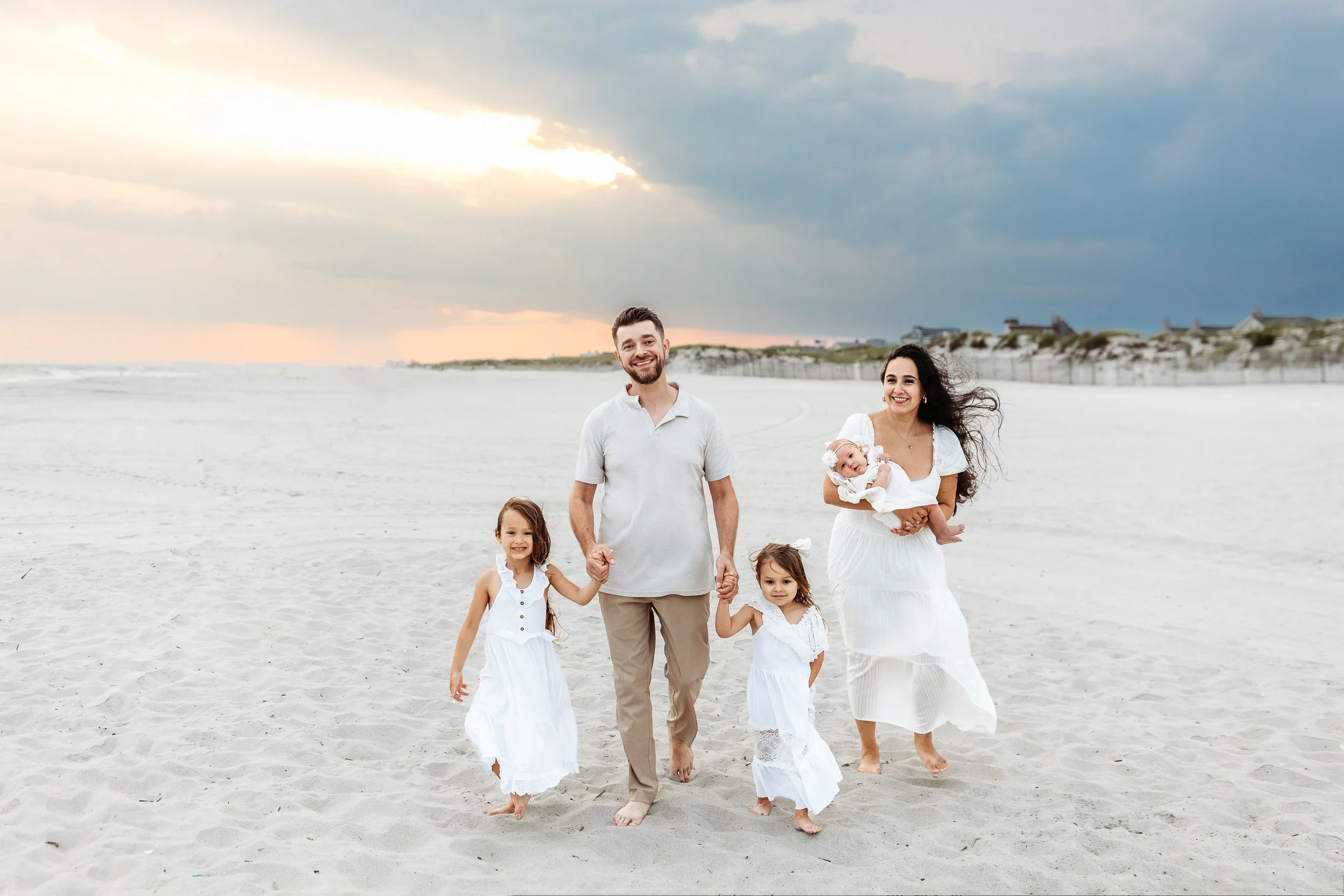 Family Photos With a New Baby and Older Siblings | Jacksonville Family Photographer
