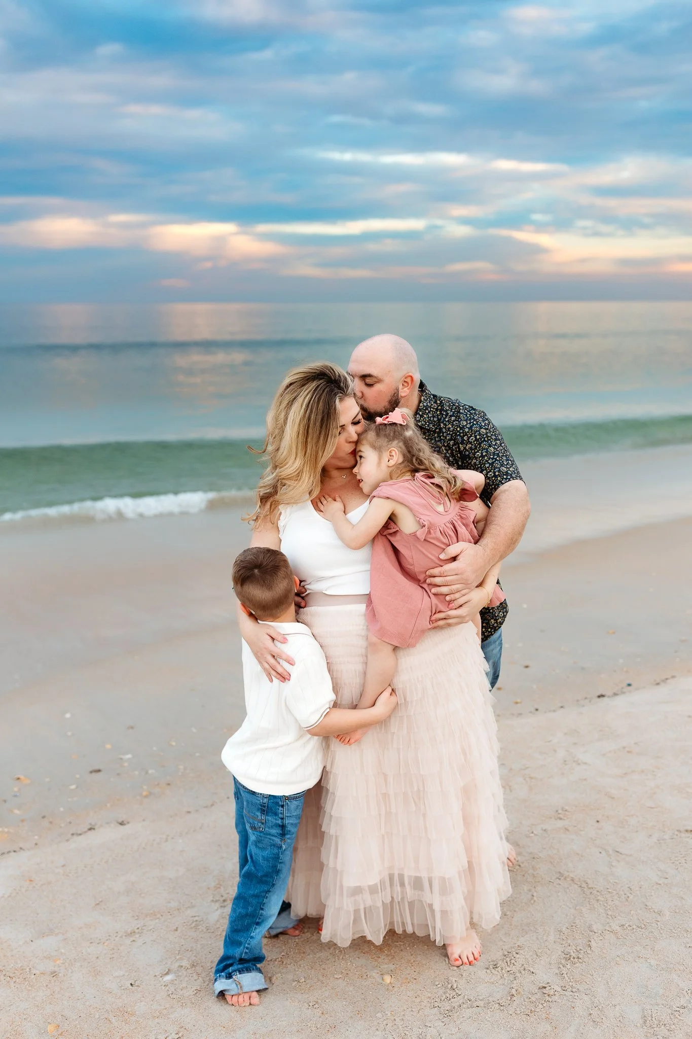 Quiet in-between memories captured during a St. Augustine beach session.