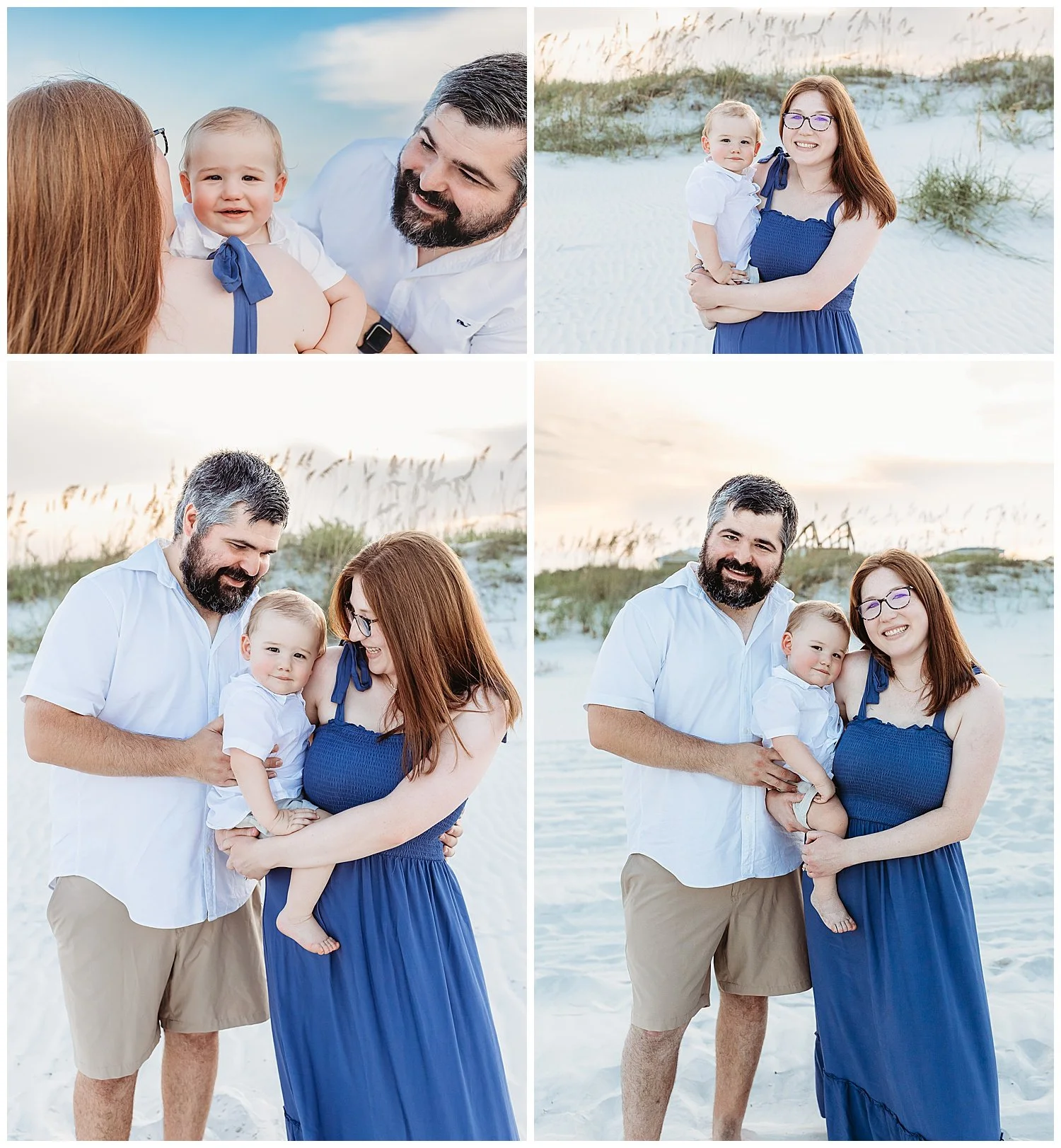 Butler Beach offers plenty of room for relaxed, natural family photos during a St. Augustine vacation.
