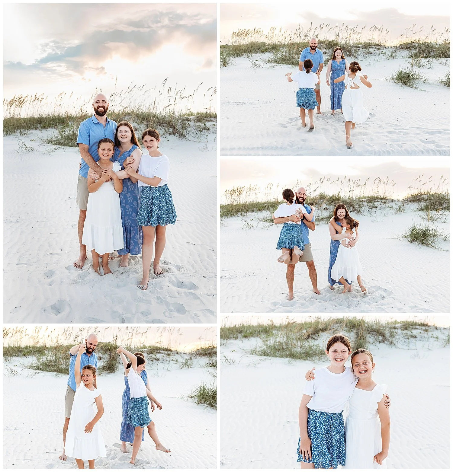 Extended family sessions include time for individual families and smaller groupings, too.