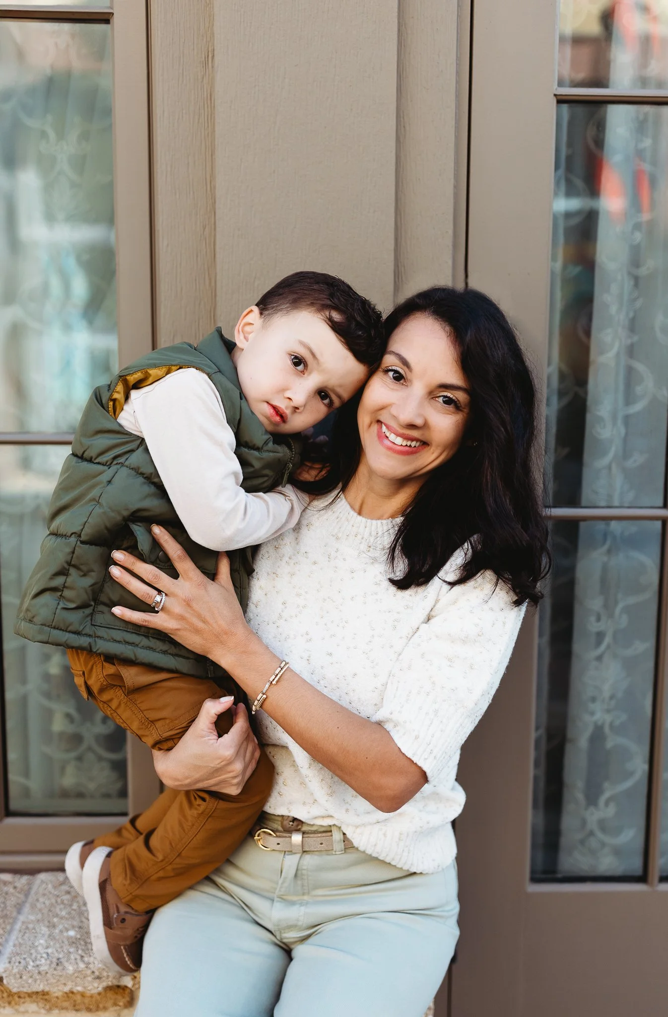St. Augustine family photographer documenting visiting families during vacation
