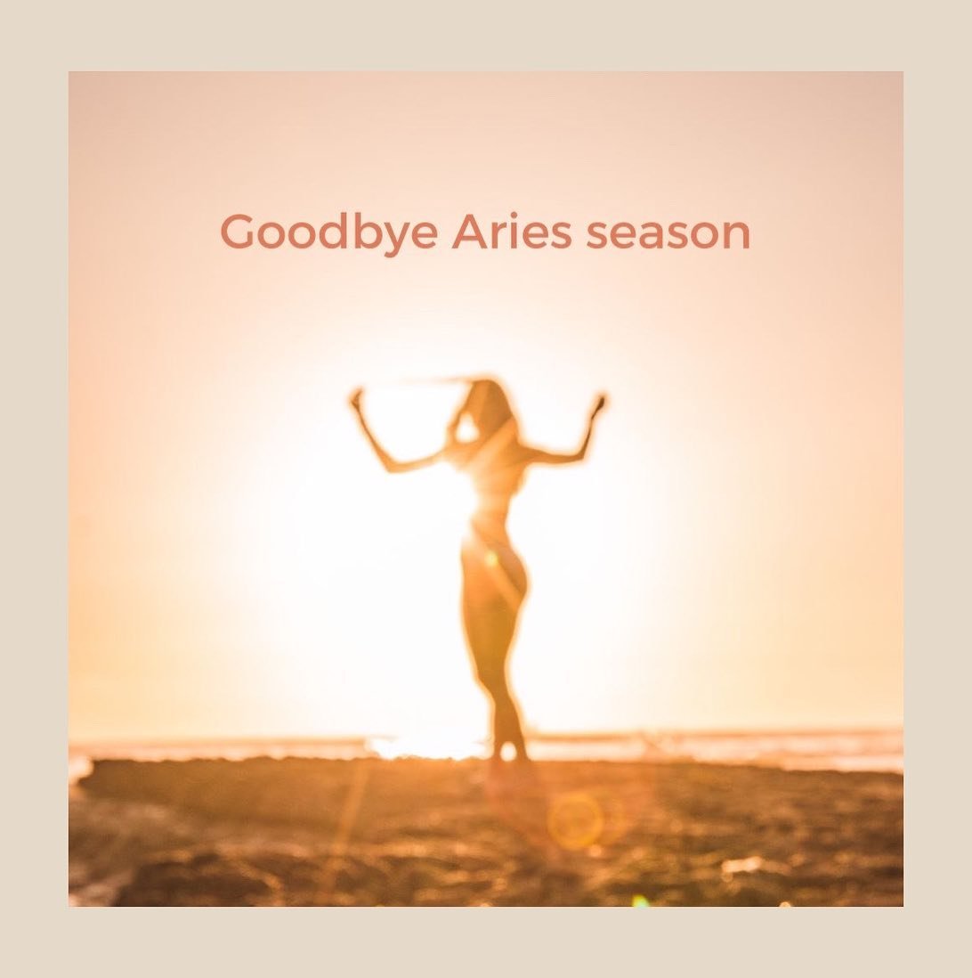 Aries season recap 🔥🫶

With just a few days left in this fiery Aries season 🌶️☄️, I&rsquo;m feeling thankful for all it has brought me. Although it&rsquo;s been intense at times, I&rsquo;m grateful for the lessons, insights, and growth. And now, I