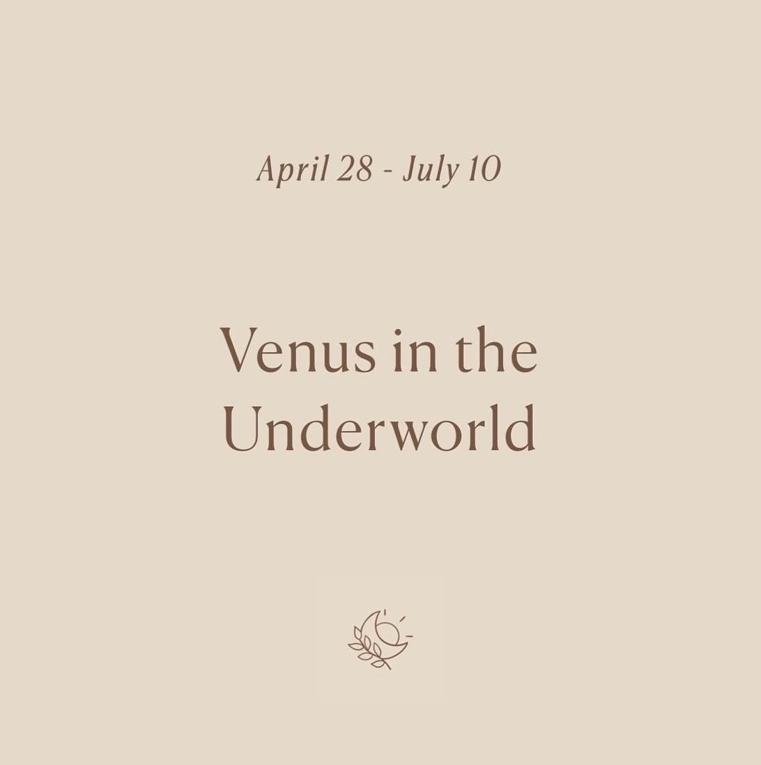Venus arrived in the Underworld 🖤

As we embrace the Venus in Leo cycle until March 2025, we find ourselves at a pivotal moment. Since yesterday, Venus began a three-month journey through the Underworld phase, a time for deep reflection and transfor