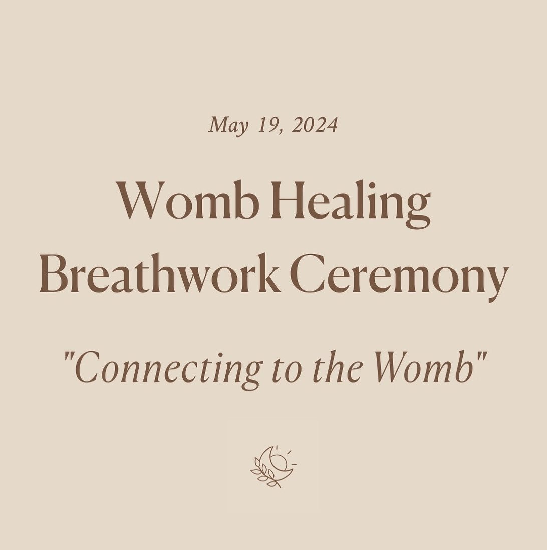 Womb Healing Breathwork Ceremony 🌸

Join us tomorrow in Oracley&rsquo;s sacred space to connect deeply with our wombs, bringing in loving awareness and attention. We will work with the Earth and Water elements, focusing on the Root and Sacral chakra