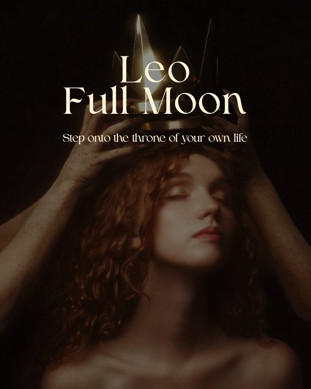 Tonight, the Moon whispers: &ldquo;Put on your crown, my love.&rdquo;

I&rsquo;ve been looking for my voice. Searching for how to show up fully&mdash;without shrinking, without apologizing.

It&rsquo;s an ongoing journey. And this Full Moon is here t